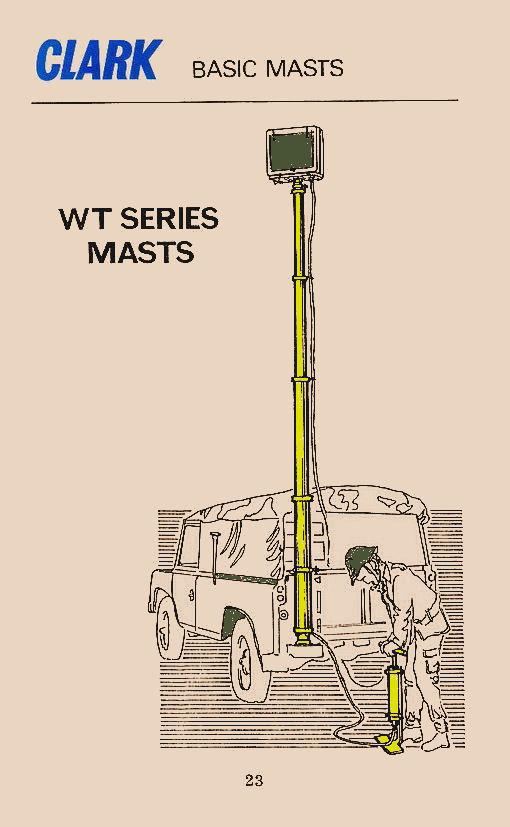 Clark Masts early 1970's WT mast series