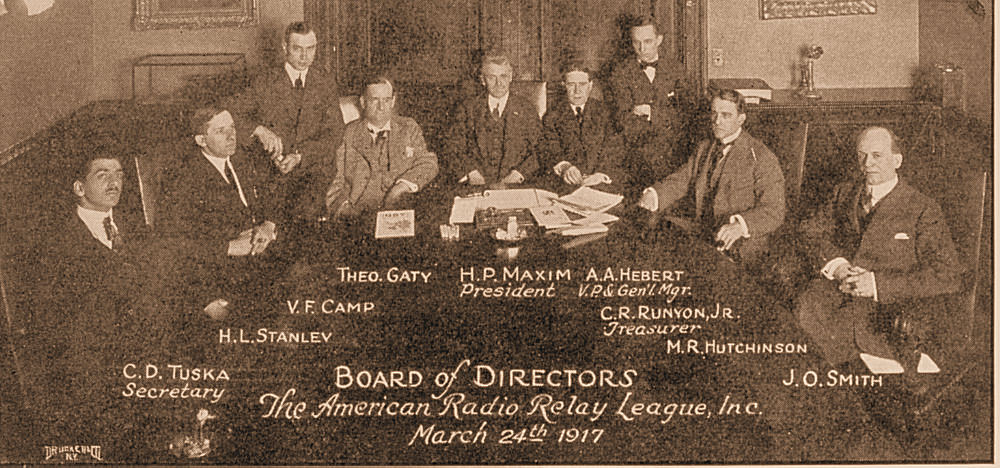 1917 ARRL Board of Directors