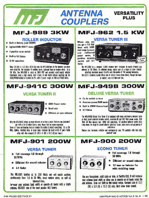 GFS Electronics Imports 1984 Catalogue - Page 9