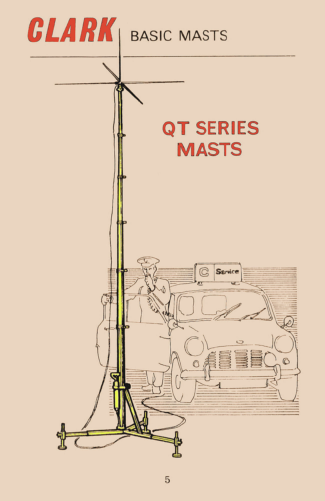 Clark Masts 1970's Catalogue - Page 5 QT - Series Masts