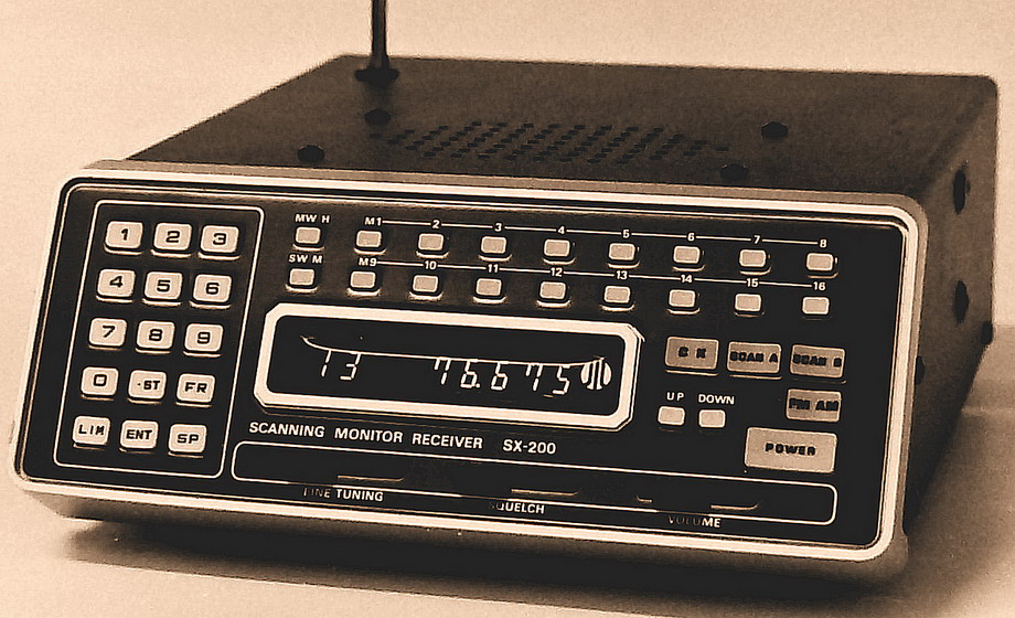 Programable Scanner, Model SX-200